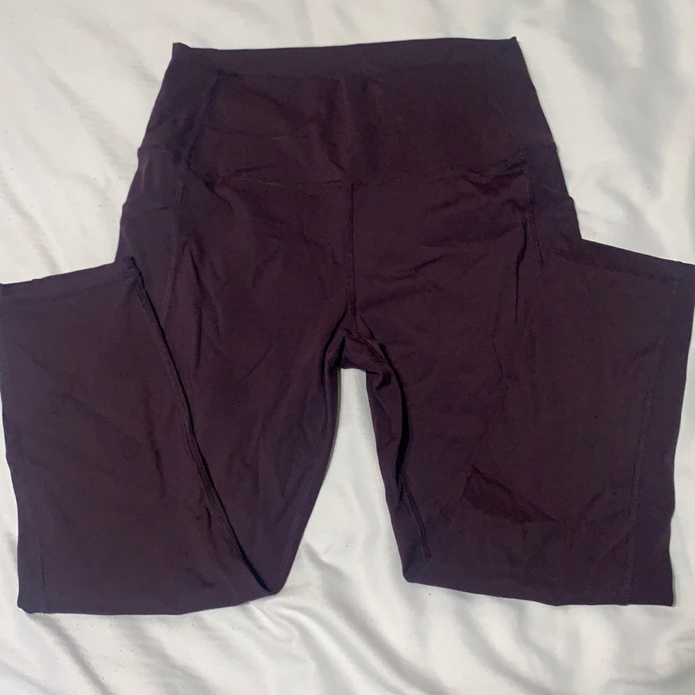 Zyia leggings purple. Size 8-10.